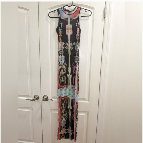 Skims summer mesh dress high neck long dress - Picture 10 of 13